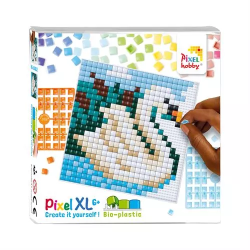 ברבור - תבנית 12/12 ס"מ | פיקסל הובי XL