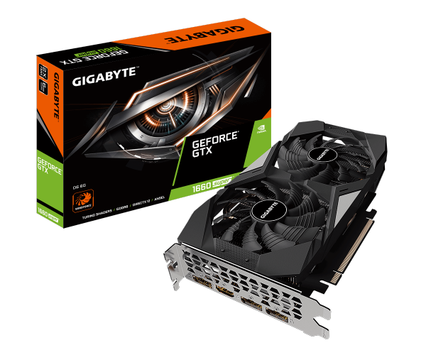 כרטיס מסך GIGABYTE GeForce GTX 1660 SUPER 6GB GDDR6 192bit