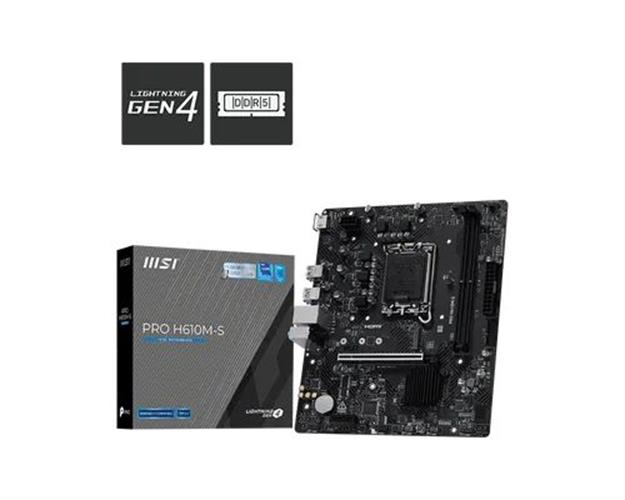 לוח אם PRO H610M-S MSI