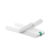 מתאם רשת אלחוטי TP-Link TL-WN822N nMax 300Mbps – מתאם לבן עם שתי אנטנות מתכווננות וחיבור USB