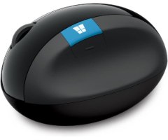 עכבר ארגונומי אלחוטי Microsoft Sculpt Ergonomic Mouse L6V-00005