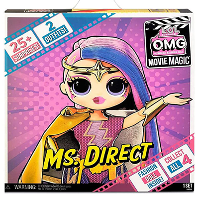 בובת אופנה קסם הקולנוע  LOL OMG MS. DIRECT