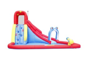 מתנפח עם מגלשה כריש דגם  9326 מבית Happyhop