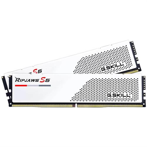 G.Skill Ripjaws S5 DDR5 64GB (2x32GB) 6000 CL30 White XMP 3.0