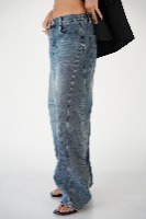 גינס קלוד RFA כחול חיתוכים