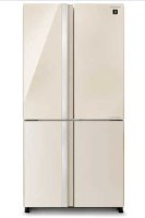 מקרר מקפיא תחתון 4 דלתות SHARP שרפ בז׳  SJ-8942 BG