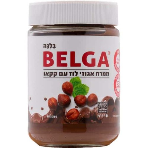 ממרח קקאו ואגוזי לוז בלגה 350 גרם -כשל"פ