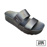 REEF | ריף - כפכף ריף פלטפורמה רצועות שחור | נשים