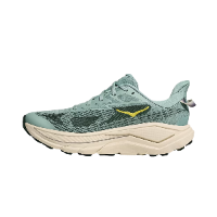 Hoka Challenger 8 Wide נעלי ספורט גברים הוקה צ'אלנג'ר 8 רחבות בצבע ירוק ג'ייד/כמהין