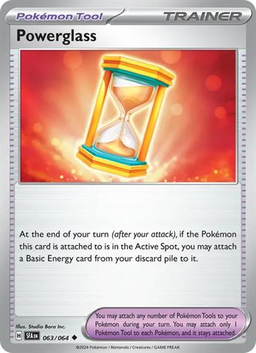 קלף בודד single פוקימון - powerglass - Shrouded Fable - 063/064