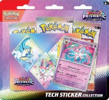 קלפי פוקימון מארז Pokémon Scarlet & Violet SV8.5 Prismatic EVOLUTIONS Tech Stickers Collection