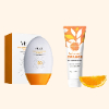 פילינג תפוז + מקדם הגנה 50SPF לשמירה על העור לאורך זמן! - פילינג תפוז לגוון עור אחיד