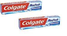 2 יחידות קולגייט מקס פרש משחת שיניים 100 מ"ל Colgate Max Fresh