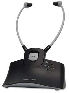 אוזניות לטלוויזיה Eartech TV AudioDigital RF TV Listening System with Headset