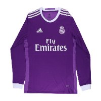 Real Madrid Away Shirt LS Authentic 2016/17