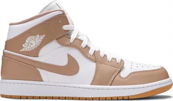 Air Jordan 1 Mid Tan Gum