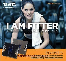 משקל Tanita RD‑953 עם מדידת מסת עצם ובסיס חילוף חומרים