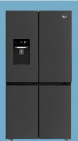 מקרר 4 דלתות 565 ליטר מקפיא תחתון דגם GN1518XBRP בקו BEKO נירוסטה מושחרת