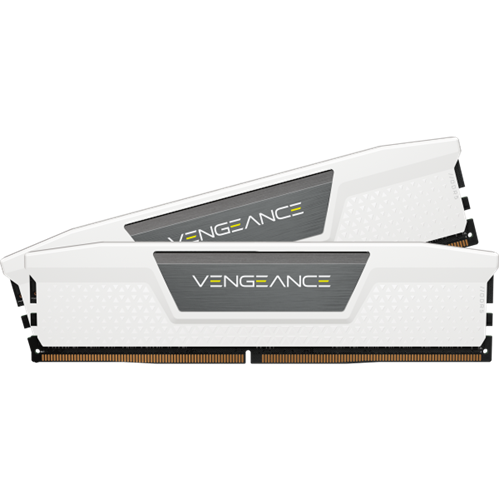 ז. לנייח CORSAIR VENGEANCE 64GB 2x32GB DDR5 5200MHz C40 White