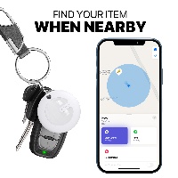 תג איתור חכם AirFinder תואם iOS ו Android