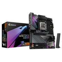 לוח אם GIGABYTE X870E AORUS MASTER WIFI 7 ATX DDR5 AM5 5GBE LAN