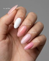 Nail Creativity Gel-Up פוליג'ל לבן בוהק