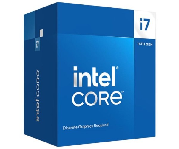 מעבד Intel I7-14700F BOX no Gpu with Fan up to 5.4Ghz 20 cores