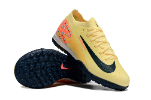 ללא גרב - נעלי קטרגל ילדים Nike Air Zoom Mercurial Superfly צהוב