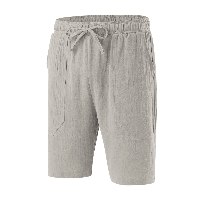 מכנסי פשתן וכותנה short