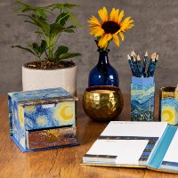 קוביית פתקיות מהודרת וינסנט ואן גוך Van Gogh