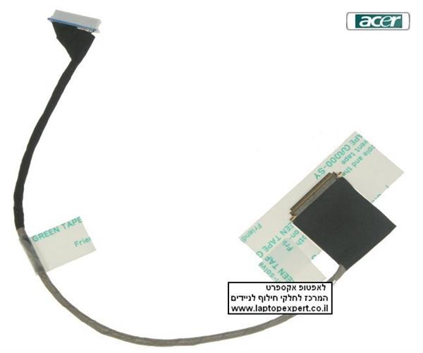 כבל מסך למחשב נייד אייסר נטבוק Acer Aspire One D150 KAV10 LCD Cable DC020000H00 , 50.S5502.007