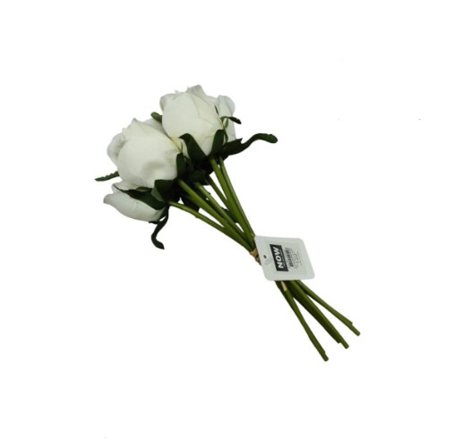 זר ורדים לבן