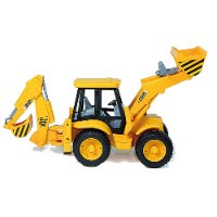 ברודר - טרקטור JCB דחפור + שופל - Bruder 02428