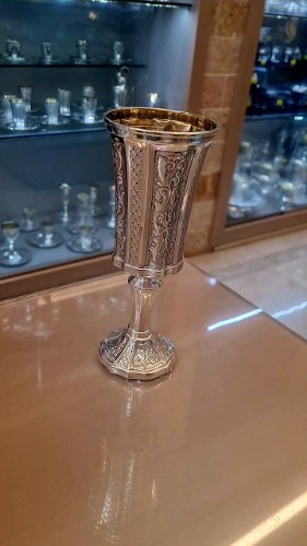 גביע קידוש גדול איטלקי כסף טהור