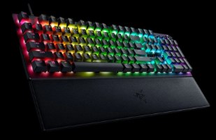 מקלדת תחרותית Razer Huntsman V3 Pro עם הפעלה מתכווננת ומתגים אופטיים אנלוגיים – תמונה 3