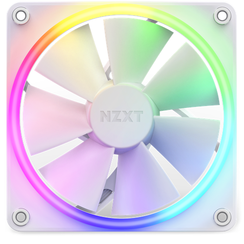 NZXT F120RGB 120mm RGB White Fan