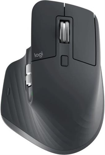 עכבר שחור Logitech MX Master 3S BT 8000 Dpi Ergonomic