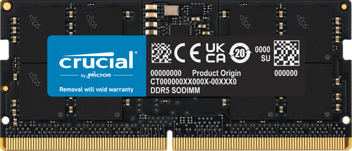 Crucial DDR5 8GB 5600MHz CL46 SODIMM – זיכרון נייד איכותי למחשבים ניידים