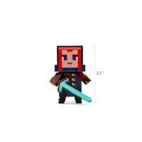 מיינקראפט - דמות ריינג'ר גיבור במארז - MINECRAFT LEGENDS JADA METALFIGS HERO RANGER