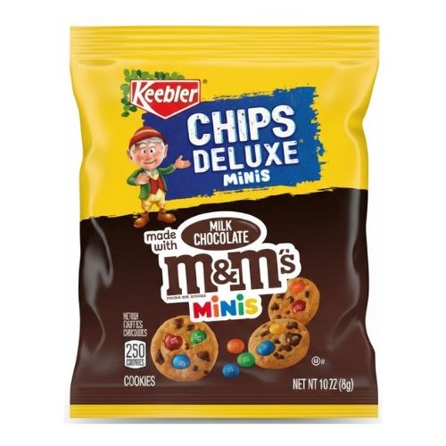 עוגיות שוקולד ציפס M&M מיני דלוקס