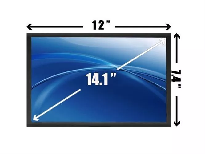 החלפת מסך למחשב נייד לנובו Lenovo T410 93P5655 / B141PW04 0.V 14.1 , resolution of WXGA