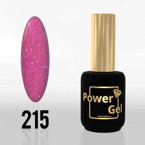 לק ג'ל 215 פאוור ג'ל POWER GEL