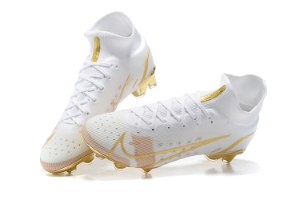 נעלי כדורגל Nike Mercurial Superfly 8 Elite FG לבן זהב