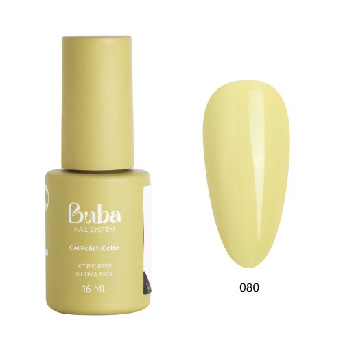 לק ג׳ל בובה Buba HEMA FREE גוון 080