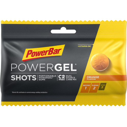 סוכריות אנרגיה Powerbar POWERGEL SHOTS Orange