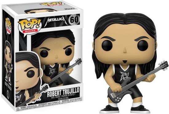 בובת פופ רוברט טרוחיו 60 POP Funko Metalica Robert Trujillo