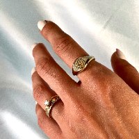 טבעת חותם טביעת אצבע