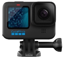 מצלמת גו פרו Hero11 Black Edition עם עדשה רחבה ואיכותית
