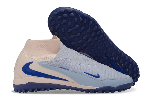 עם גרב - נעלי קטרגל נייק Nike Phantom GT2 Club כחול תכלת