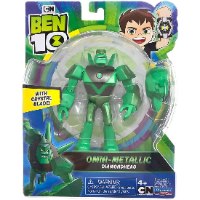 דמות בן 10 דיימונדהד מטאלי - Ben 10 Omni-Metallic Diamondhead